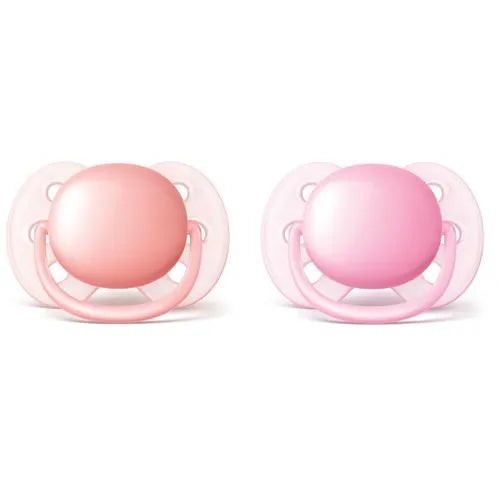 Philips Avent - Chupeta Ultra Soft Lisa Dupla 0 a 6 meses - SCF213/20